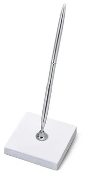 Ручка з підставкою PartyDeco 8 x 8 x 16,5 см Срібна (SD10-018) (5902230721418)