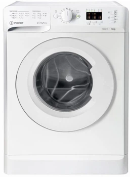 Пральна машина Indesit фронтальна, 5кг, 1000, a++, 43см, білий omtwsa51052w