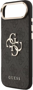 Панель Guess Big 4G Classic Logo для Apple iPhone Air Black Gold (3666339521608)