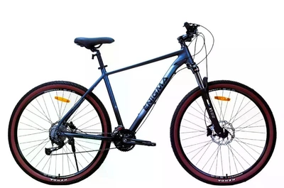 Велосипед спортивный алюминиевый 29 дюймов Shimano Alivio 27 скоростей гидравлическая вилка синий Corso Enigma (NG-29841)