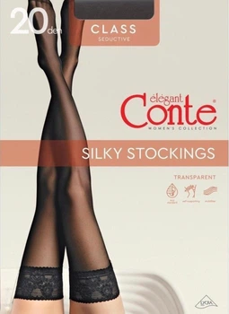 Чулки Conte clas 20 3/4р колір чорний