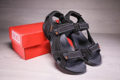 Сандалии мужские кожаные Merrell Sandspur Leather Sport Black