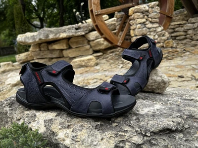 Сандалии мужские кожаные Merrell Sandspur Leather Denim 41