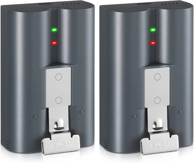 Аккумулятор емкостью 6040 мАч совместимый с видеодомофонами Ring Video Doorbell 2/3/4 (Комплект 2 шт)
