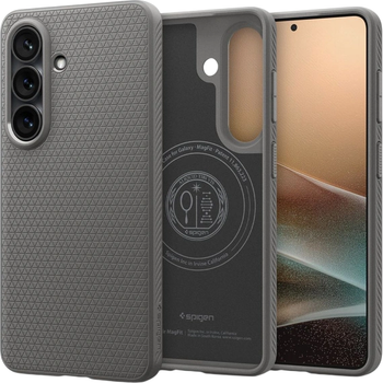 Панель Spigen Liquid Air Mag MagSafe для Samsung Galaxy S26+ Marble Grey (8800283318371)