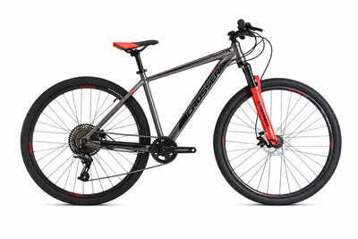 Велосипед Crosser SOLO 29" 1x12 LTWOO + Shimano, гидравлический тормоз, алюминиевый MTB найнер Красный