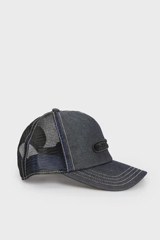 Чоловіча темно-синя джинсова кепка Avernus trucker cap G-Star RAW PC D24319,E023