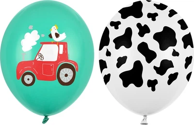 Balony PartyDeco Farma 30 cm 50 szt (5900779197107)