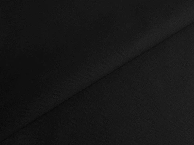 Ткань Плотный коттон твил черный, пог. м. (к3/2, 2511149, д1 к7)