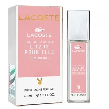 Женская парфюмированная вода с феромонами No Brand (версия Lacoste Eau de Lacoste L.12.12 Pour Elle Sparkling), 40 ml