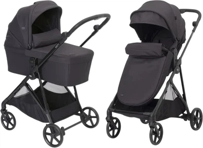 Коляска 2 в 1 Chicco Seety Черная (87097.31.01)