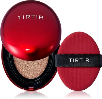 Стійкий тональний кушон мініатюра TIRTIR Mask Fit Red Cushion Mini 22c peach beige 4.5g