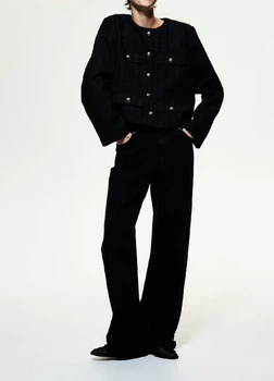 Жакет H&M 13375 Чорний XXL (1231)