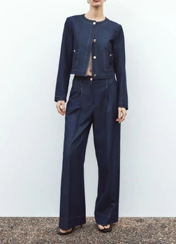 Жакет Zara 13552 Темний синій L (1478)