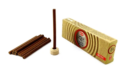 Безосновные благовония - Zen Relax Dhoop Sticks, HEM (Релакс)