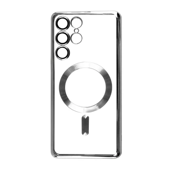 Захисний Чохол FIBRA Chrome MagSafe case Samsung S25FE Silver