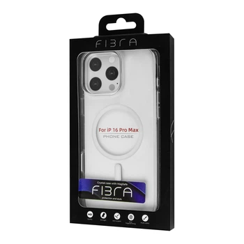 Защитный Чехол FIBRA Crystal Case with MagSafe iPhone 16 Pro Max Clear