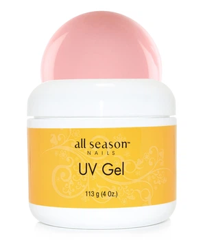 Гель для наращивания ногтей All Season Pink розовый моделирующий США, 113 г