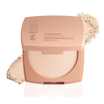 Пудра водостойкая для лица NEVERTI Creamy Waterproof Powder 10 г NP202 № 01 Porcelain beige