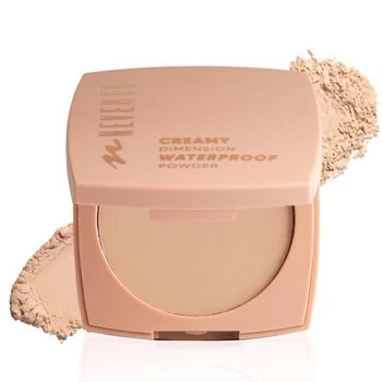 Пудра водостойкая для лица NEVERTI Creamy Waterproof Powder 10 г NP202 № 05 Warm Beige