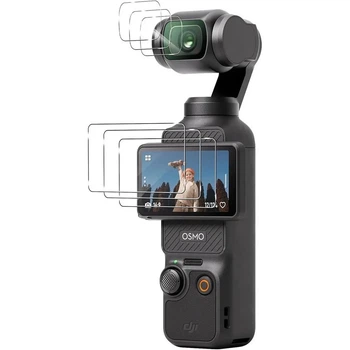 Защитная пленка AR DJI Osmo Pocket 3 для экрана и антибликовая объектива HD прозрачная