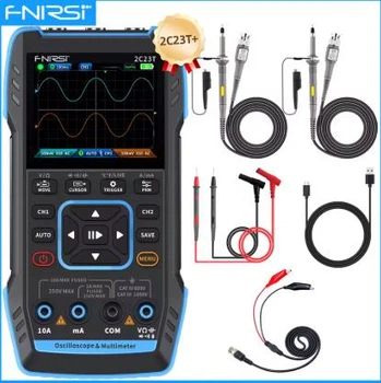 Цифровий осцилограф FNIRSI 2C23T генератор сигналів 3 в 1
