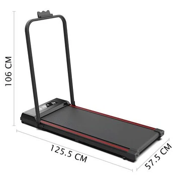 Бігова доріжка складнаYXT003 Black 10 км/год, до 150 кг, з пультом, тиха, двигун 3.0 (22кг)
