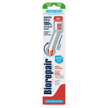 Зубна щітка Biorepair Soft, м'яка, для чутливих зубів