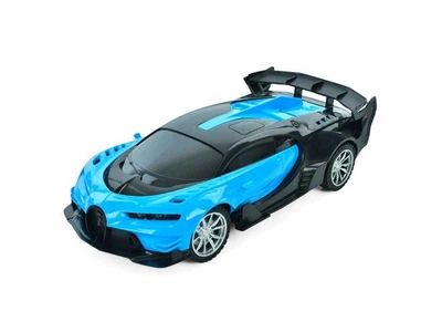 Машинка METR Машина 19-3B р/к, 1:24, світло, гумові колеса 19см синій