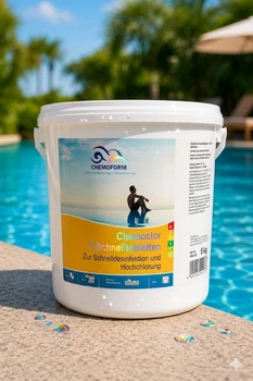 Chemoclor CH-Tabletten (таб 20) 5 кг — шок хлор на основі гіпохлориту кальцію 70%