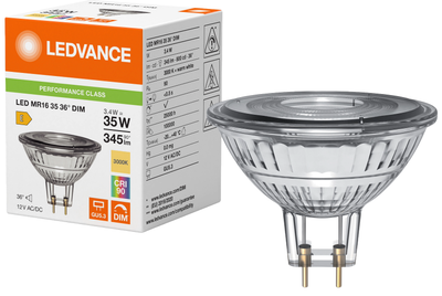 Żarówka LED LEDVANCE MR16 3.4W 345Lm 3000K GU5.3 12V DIM