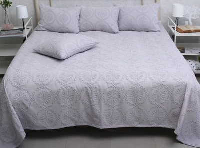 Покрывало Tag Tekstil Tessa grey 160x240 см