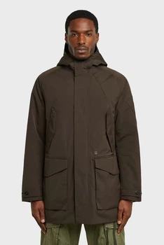 Чоловіча темно-коричнева парка Multipocket G-Star M D26891,E058