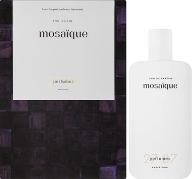 Парфюмированная вода унисекс 27 87 Perfumes Mosaïque 87 мл