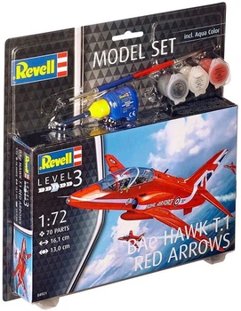 Набір моделей для складання Revell BAe Hawk T.1 Red Arrows 608341 (4009803649214)