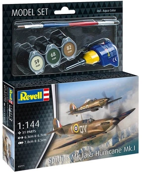 Zestaw modele do składania Revell Spitfire Mk.Ia and Hurricane Mk.I 688796 (4009803637716)