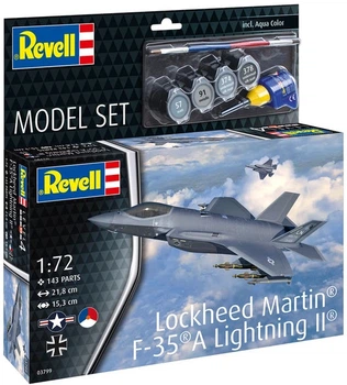 Модель для складання Revell Lockheed Martin F-35A Lightning II 698568 (4009803063799)