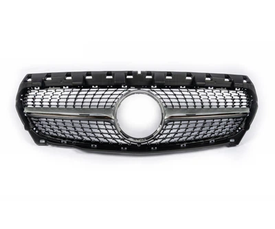 Решітка радіатора Mercedes CLA-class W117 2013-2016 (SY117001)