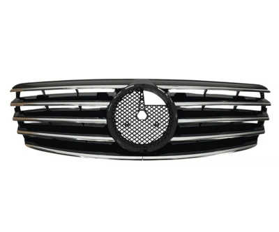 Решітка радіатора Mercedes E-class W211 2002-2006 (B-W211022)