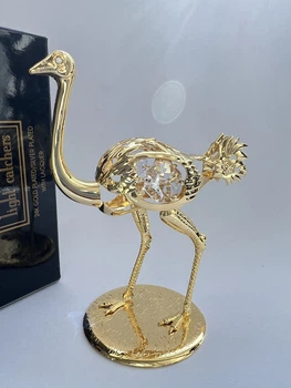 Фигурка с камнями Swarovski Страус 10х8х5 см 160454