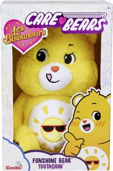 Pluszowa zabawka miś Simba Care Bears Żółty 35 cm (5400868031065)
