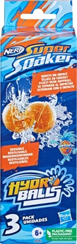 Набір іграшковий водяний Hasbro Водяні кулі Нерф Супер Сокер 3 шт (5010994193638)