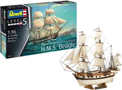 Модель для сборки Revell Darwin's Historical Discovery Barque H.M.S. Beagle 640735 (4009803065458)
