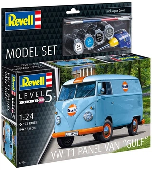Модель для сборки Revell VW T1 Panel Van Gulf Decoration 640737 (4009803467726)