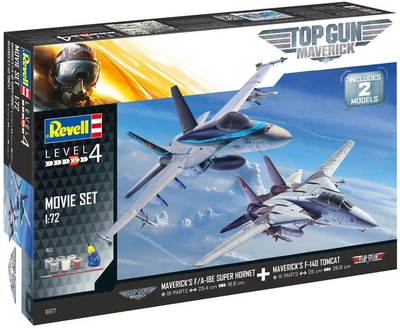 Набор моделей для сборки Revell Самолёты Top Gun 2 629762 (4009803056777)