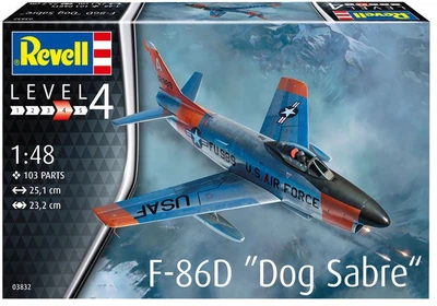 Модель для сборки Revell F-86D Dog Sabre 750210 (4009803003832)