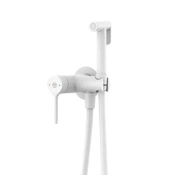Смеситель для биде KFA Armatura Silvia White 2039-512-44 скрытого монтажа
