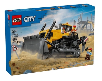 Конструктор LEGO City Жовтий бульдозер 682 деталі (60466)