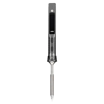 Портативный программируемый паяльник Miniware TS101 65Вт PD3.0 жало TS-I Black (287977)