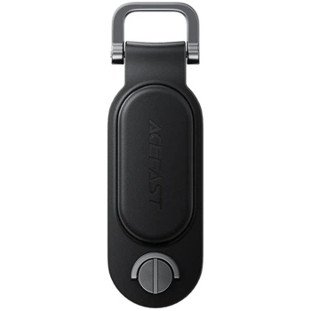 Брелок ACEFAST S4 anti-lost device Пошуковий трекер для ключів 230 мАг Bluetooth для Apple для пошуку речей/ключів Чорний